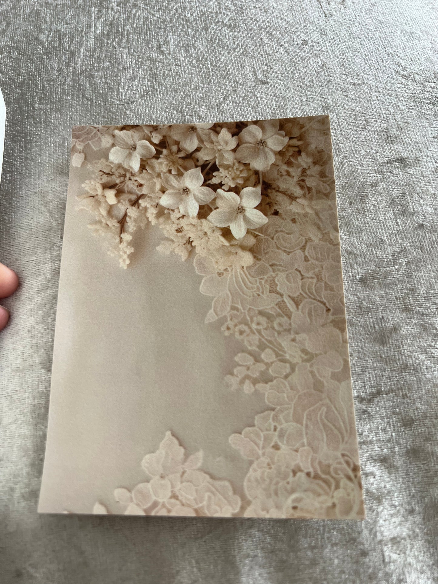 30 paper ephemera wedding invitations floral white flowers junk journaling scrap booking